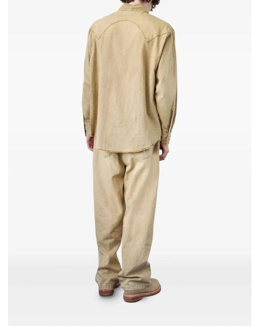 Carter Young Natural Denim Shirt for men