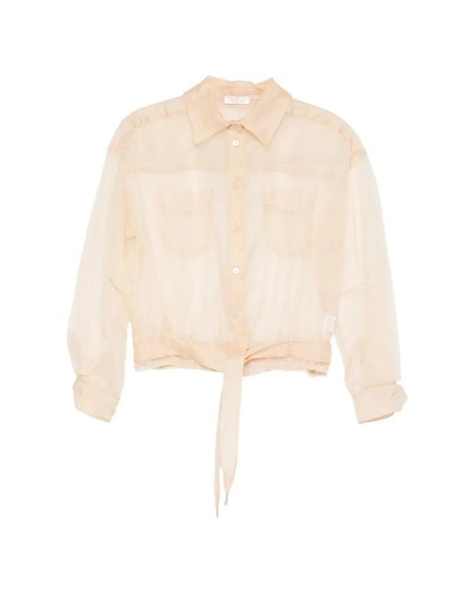 Panicale White Pocket Tie Shirt