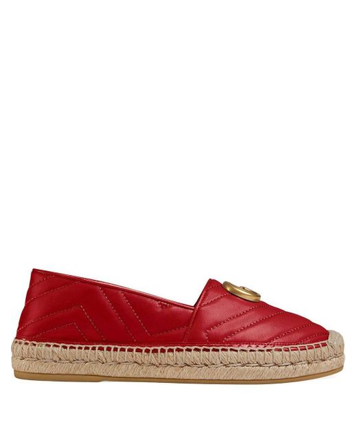 gucci red espadrilles