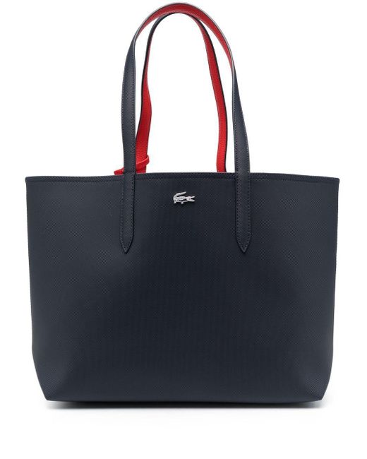 Lacoste Anna Reversible Tote Bag in Black Lyst