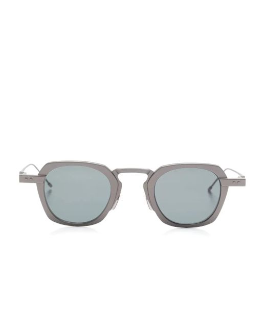 Thom Browne Gray Square-Frame Sunglasses