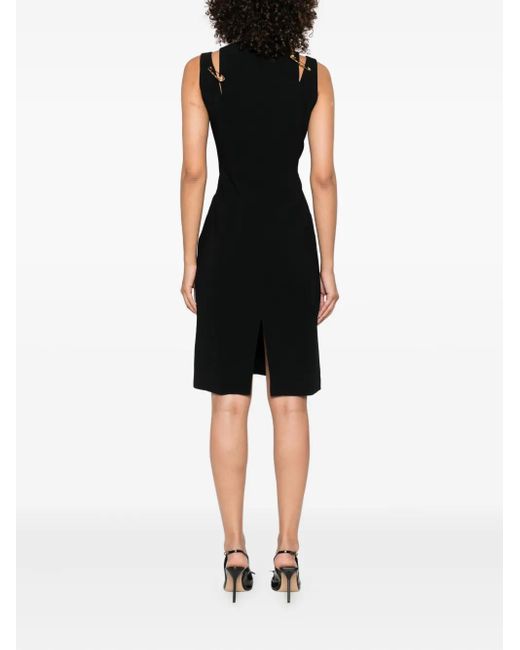 Versace Black Mini Cocktail Dress