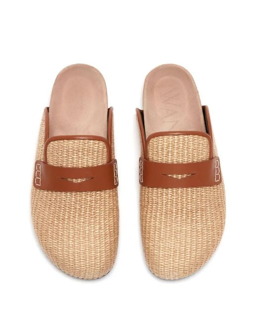 Mules tipo penny J.W. Anderson de color Pink