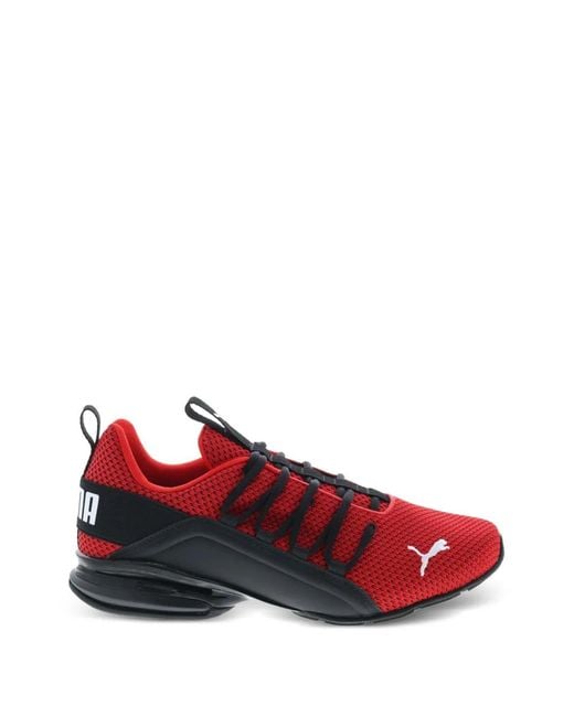PUMA Red Axelion Two-Tone Sneakers for men