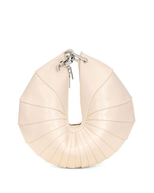 Cult Gaia Natural Ubah Clutch Bag