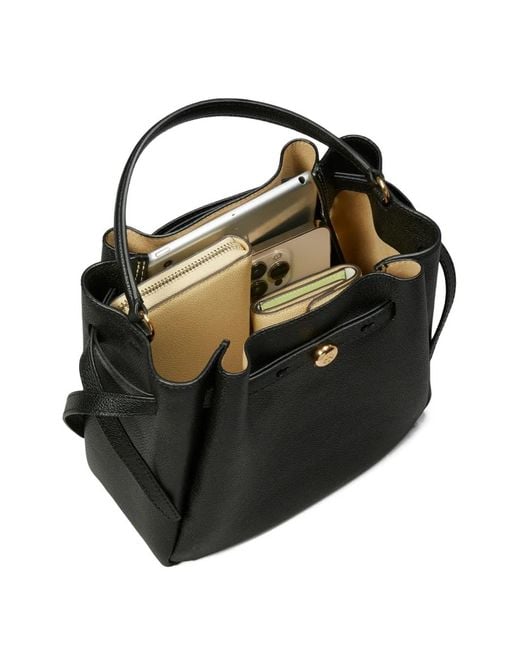 Tory Burch Brown Romy Bucket Bag
