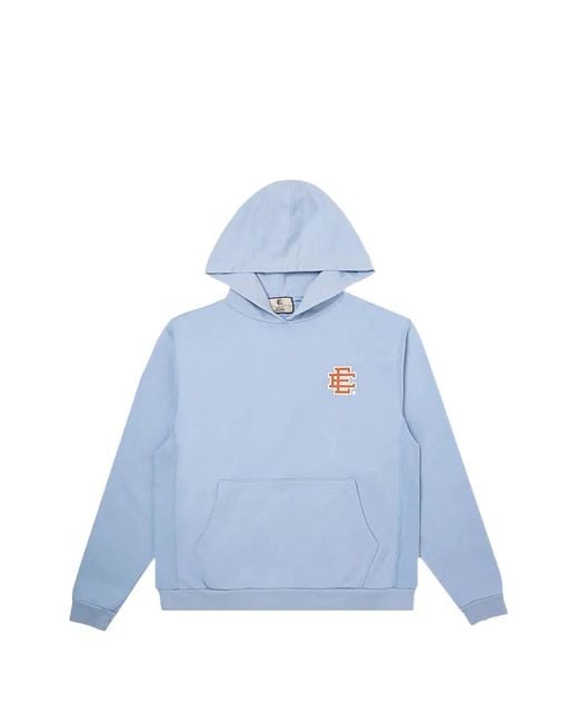 Eric Emanuel Blue Long-Sleeves Hoodie for men