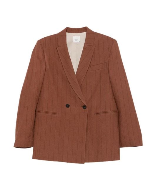 Alysi Gray Panelled Jacket