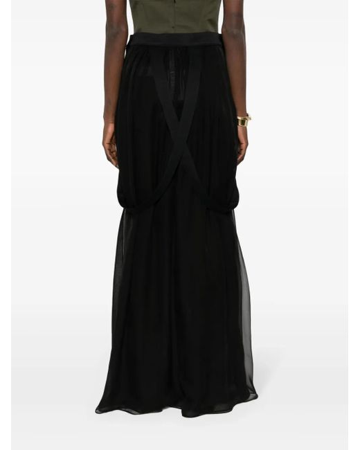 Max Mara Black Jedy Skirt