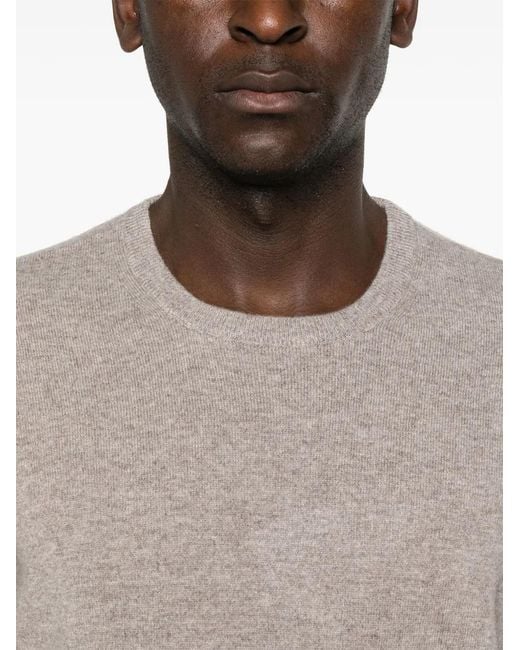 Jersey De Cachemira Fedeli de hombre de color Gray