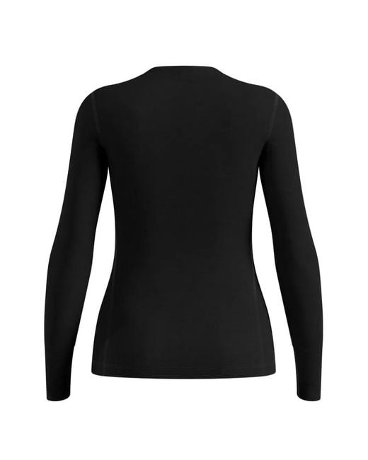 Odlo Black Long-Sleeve Base Layer