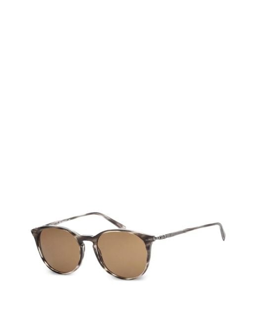 Ferragamo Eyewear White Round-Frame Sunglasses for men
