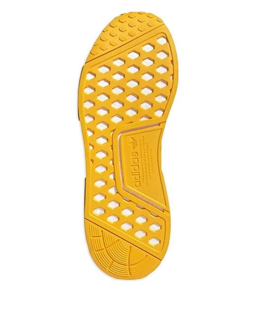 Adidas Yellow NMD R1 "Collegiate Gold" Sneakers