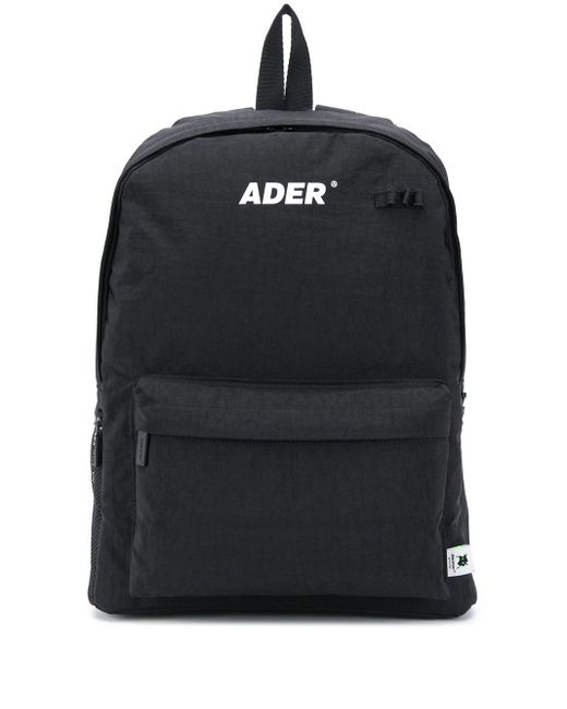 ADER error Reversible Logo-print Backpack in Black for Men - Lyst