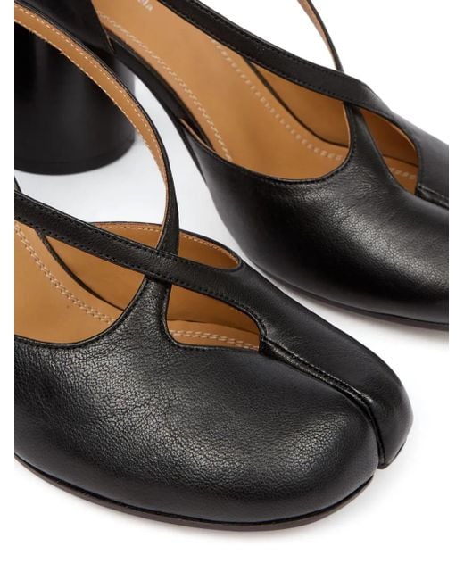 Maison Margiela Brown Tabi Pump Sandals