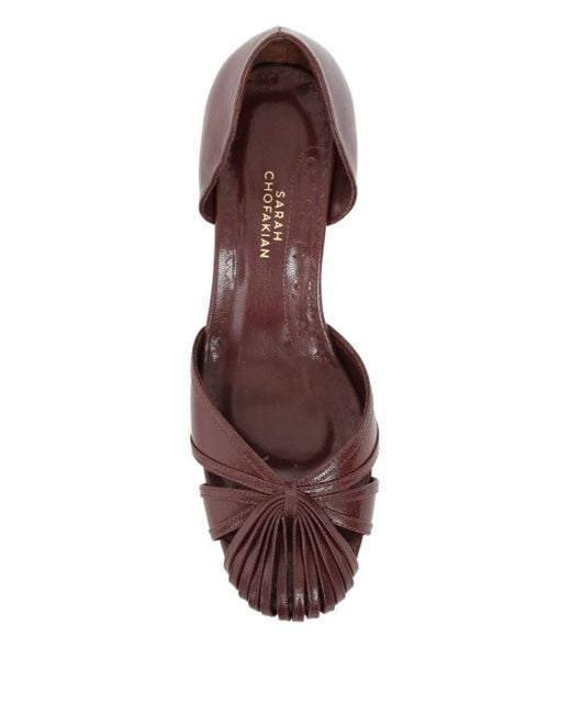 Sarah Chofakian Purple 55Mm Belle Epoque Pumps