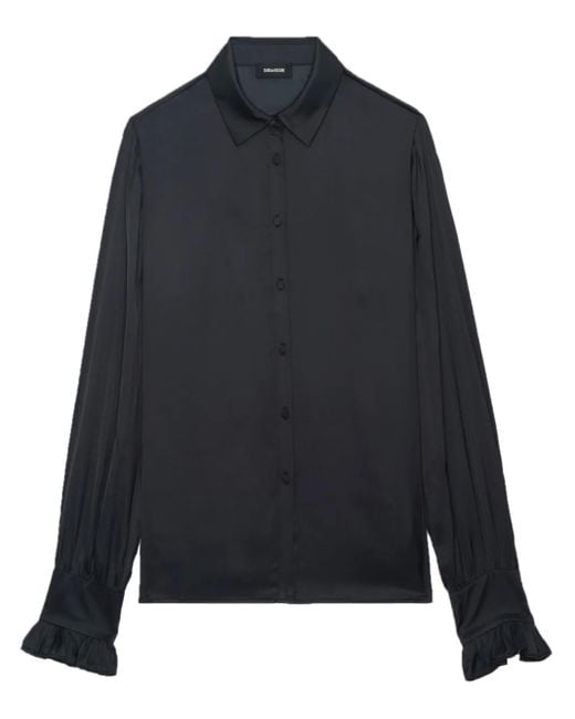 Zadig & Voltaire Blue Thely Blouse