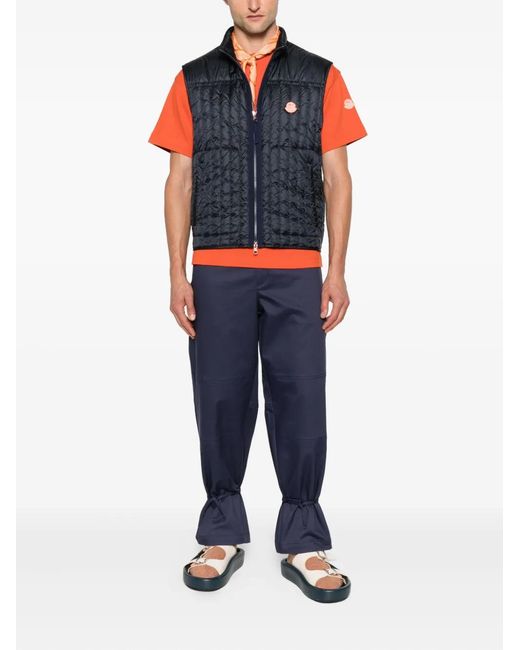Moncler Black X Gilga Farm By Donald Glover Gilet Matelassé for men
