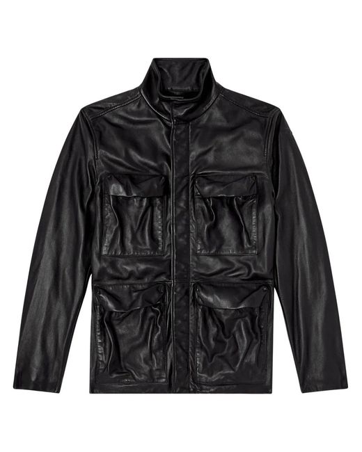 DIESEL Black L-Gast Jacket