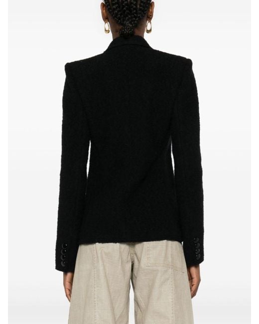 Isabel Marant Black Ghislaine Tweed Jacket