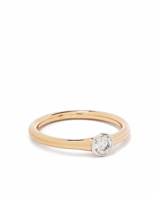 COURBET White 18Kt Recycled Rose Origine Laboratory-Grown Diamond Ring