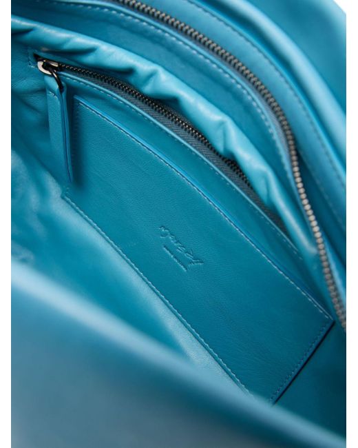 Marsèll Blue Fanta Leather Shoulder Bag