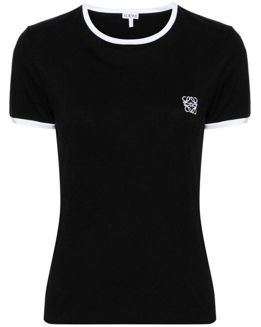 Loewe アナグラム Tシャツ Black