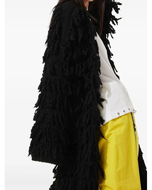 Circus Hotel Black Shaggy Coat