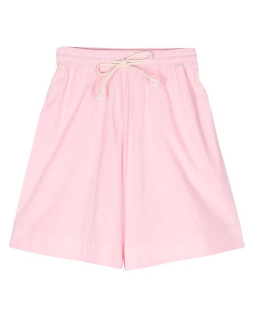 Toogood Pink The Diver Cotton Track Shorts