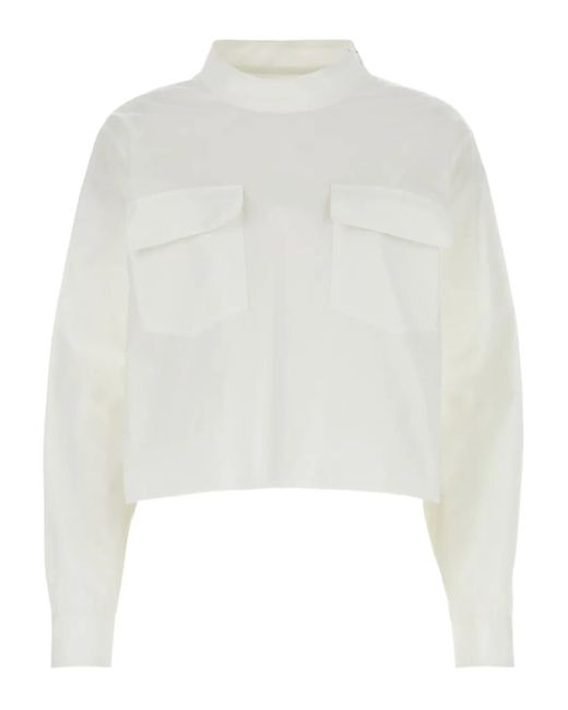 Givenchy ハイネック ブラウス White