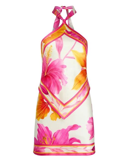retroféte Pink Adelaide Dress