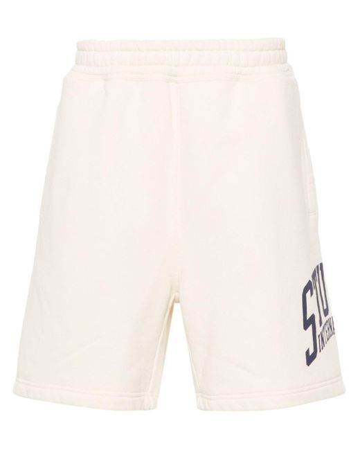 Stussy White Fleece Short International Shorts for men