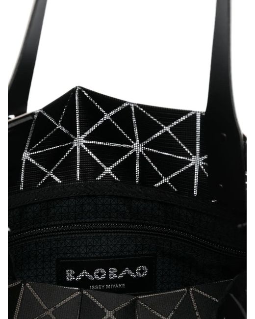Issey Miyake White Prism Tote Bag