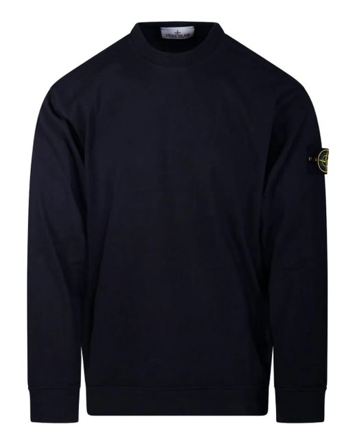 Stone Island メンズ ブルー クルーネック スウェットシャツ 【公式通販】