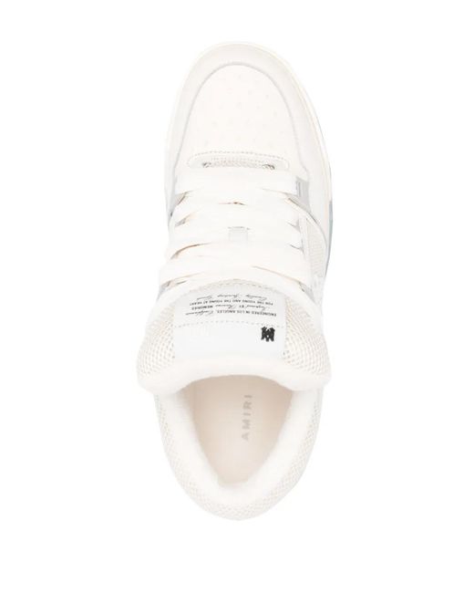 Amiri White Ma-1 High Top Trainers for men