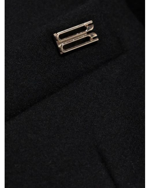 Victoria Beckham カットオフエッジ ジャケット Blue