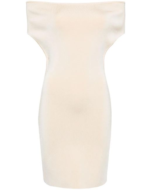 Jacquemus La Robe Cubista ミニドレス Natural