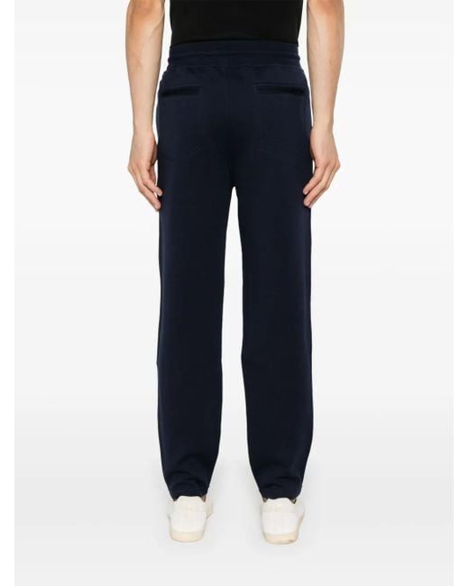 Brunello Cucinelli Trainingsbroek Met Trekkoord in het Blue voor heren