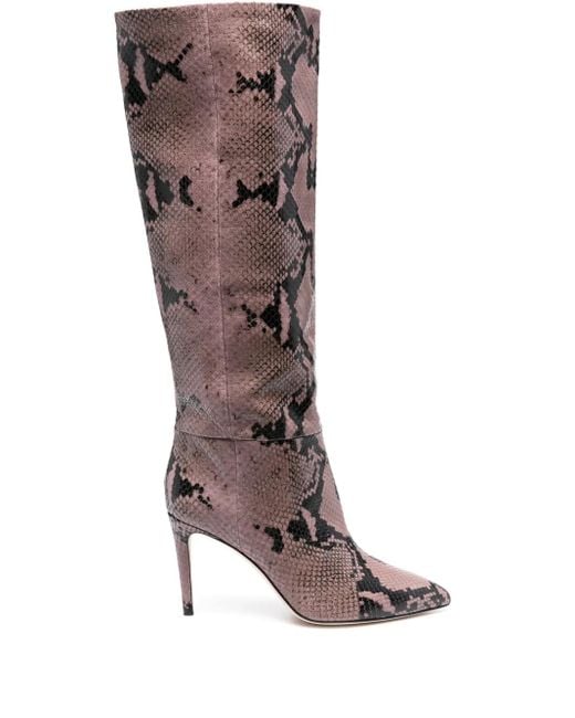 Paris Texas Brown Stiletto Boot 85
