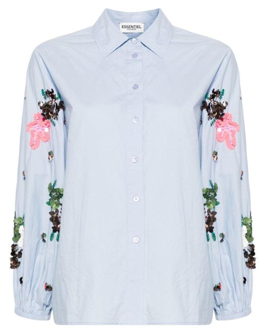 Essentiel Antwerp Blue Gracie Shirt