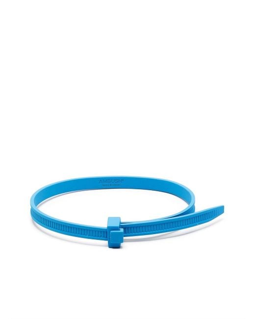 Bracelet Zip Tie Ambush en coloris Blue