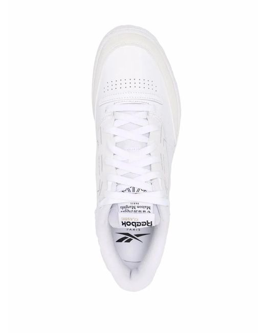 Reebok White Maison Margiela Club C Memory Of Shoes Sneakers