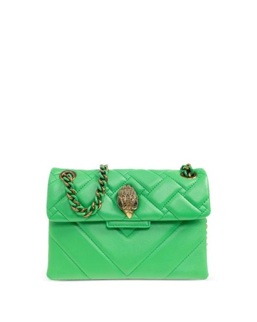 Borsa A Spalla Kensington Mini di Kurt Geiger in Green