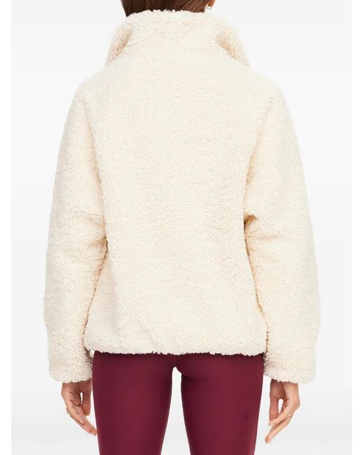 The Upside White Harlow Fleece Top
