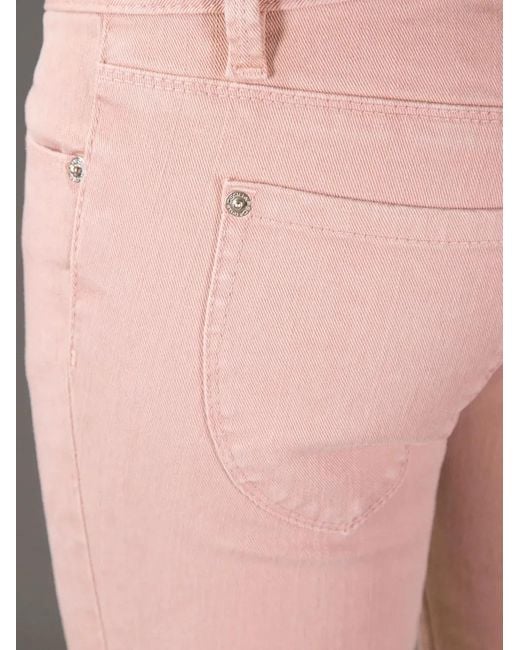 Vaqueros Con Logo Bordado DSquared² de color Pink