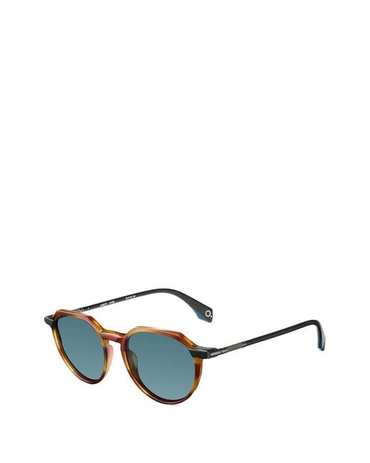 Etnia Barcelona Brown Amboy Geometric-Frame Sunglasses for men