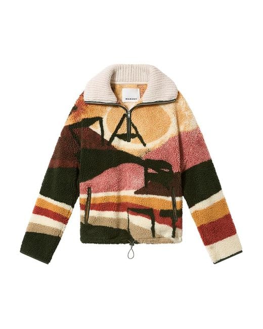 Isabel Marant White Marley Zip-Up Jacket for men
