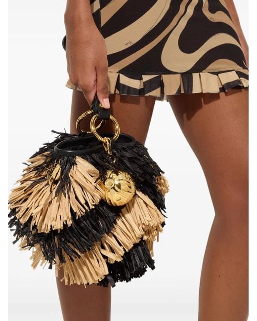 Emilio Pucci Metallic Ashtray Keychain