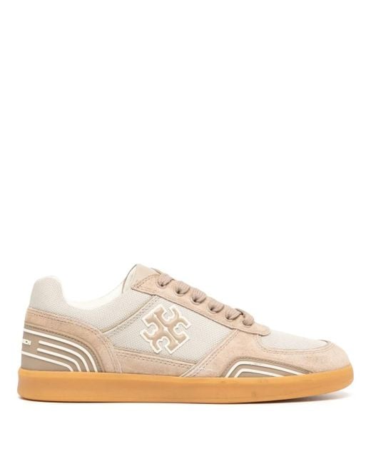 Tory Burch White Clover Court Sneakers