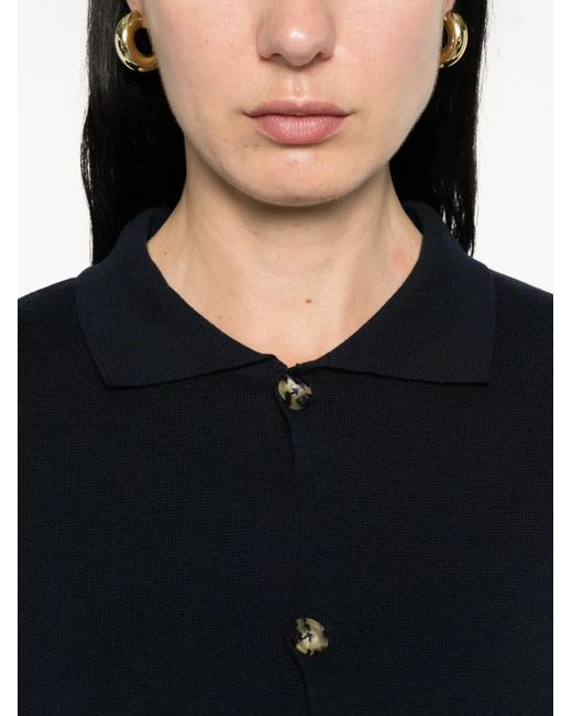 Ma'ry'ya Black Button Patch-Pocket Cardigan